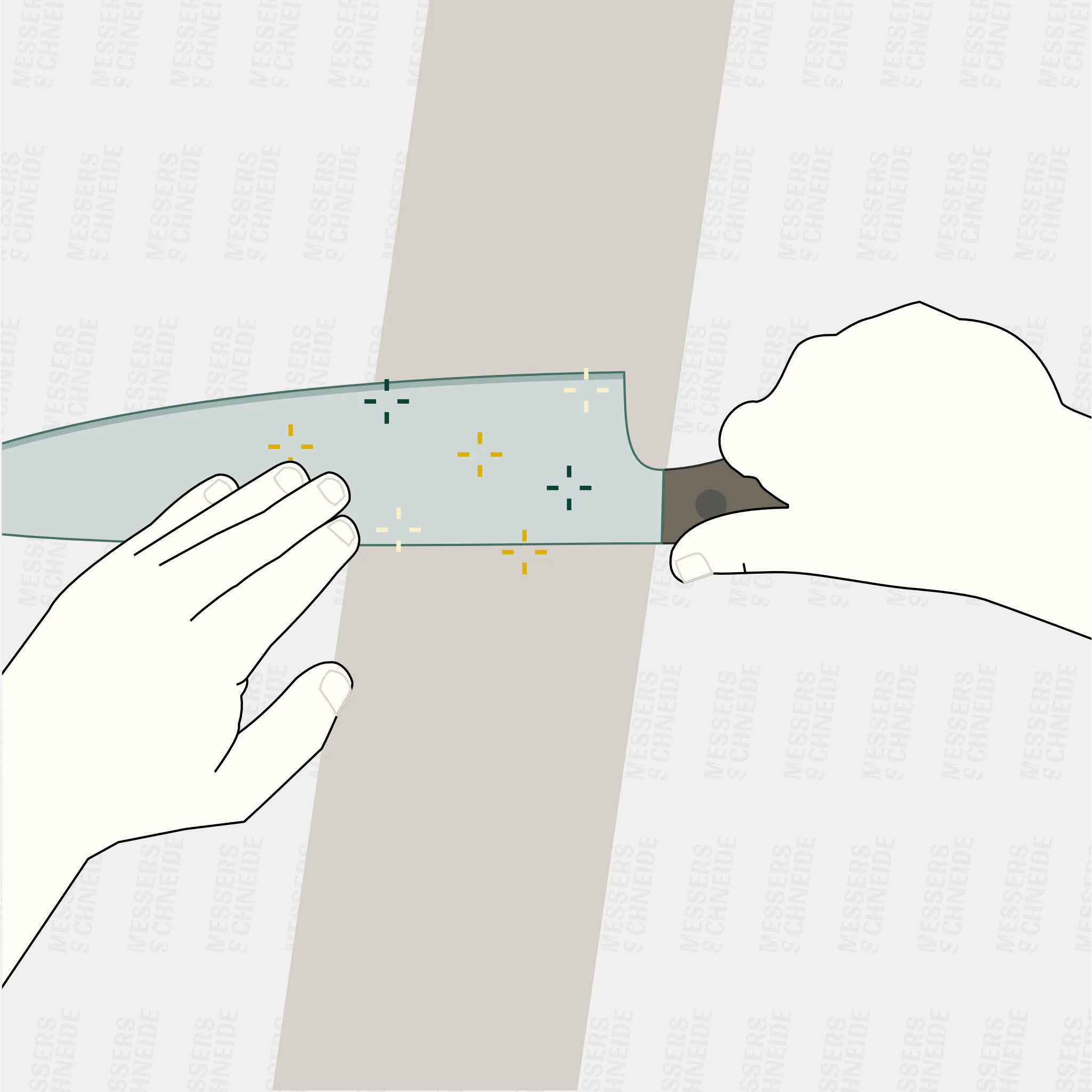 Polieren der Klingenblätter (nur zubuchbar zu einem Schleifservice)