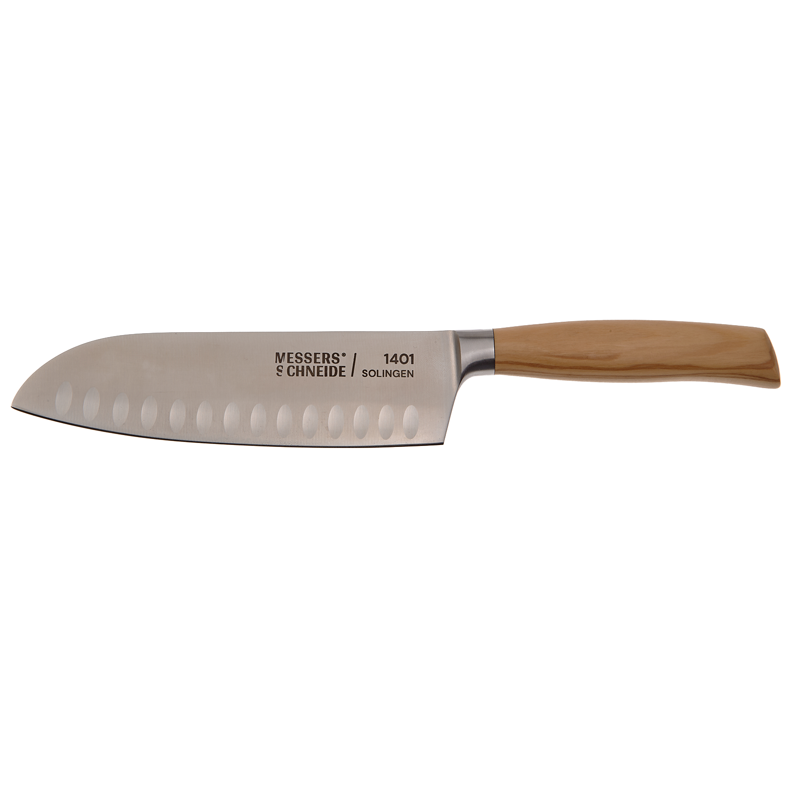 1401 Santoku mit Kulle | Olive 16 cm