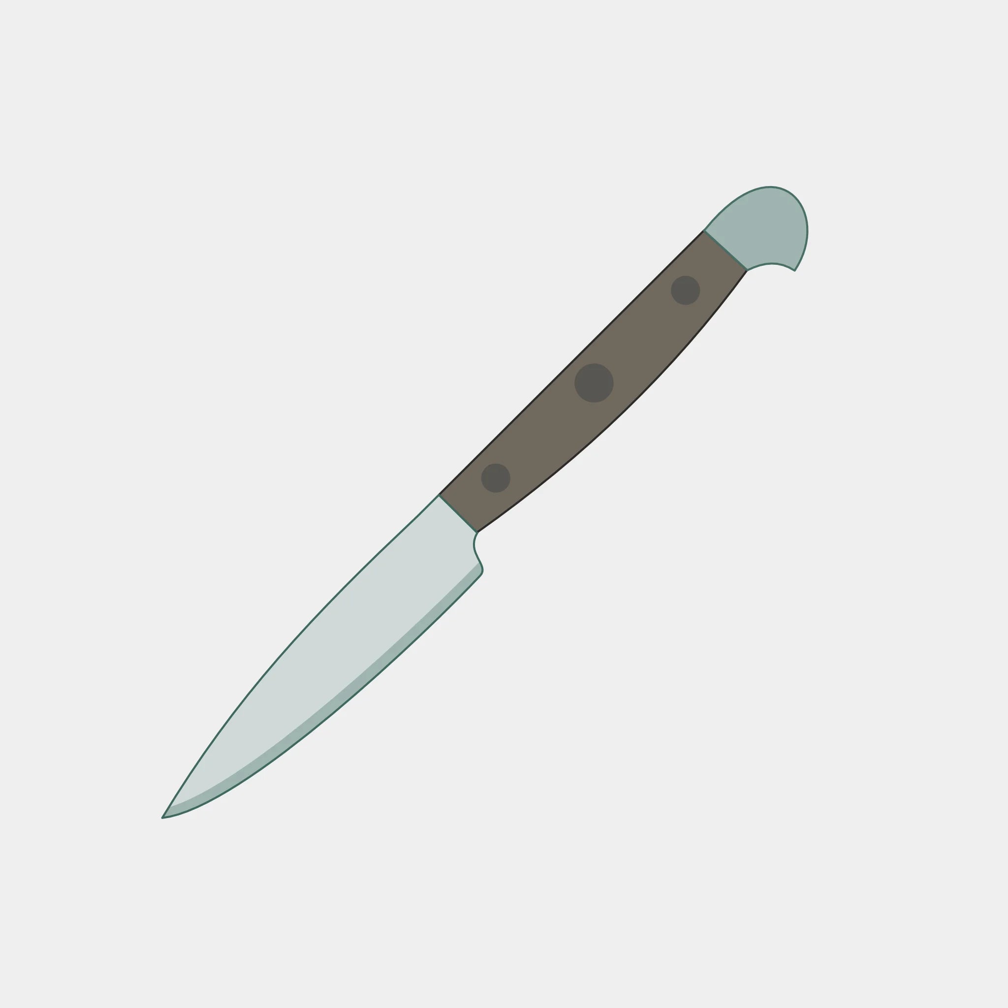Kurzes Messer | Solinger Qualitätsschliff
