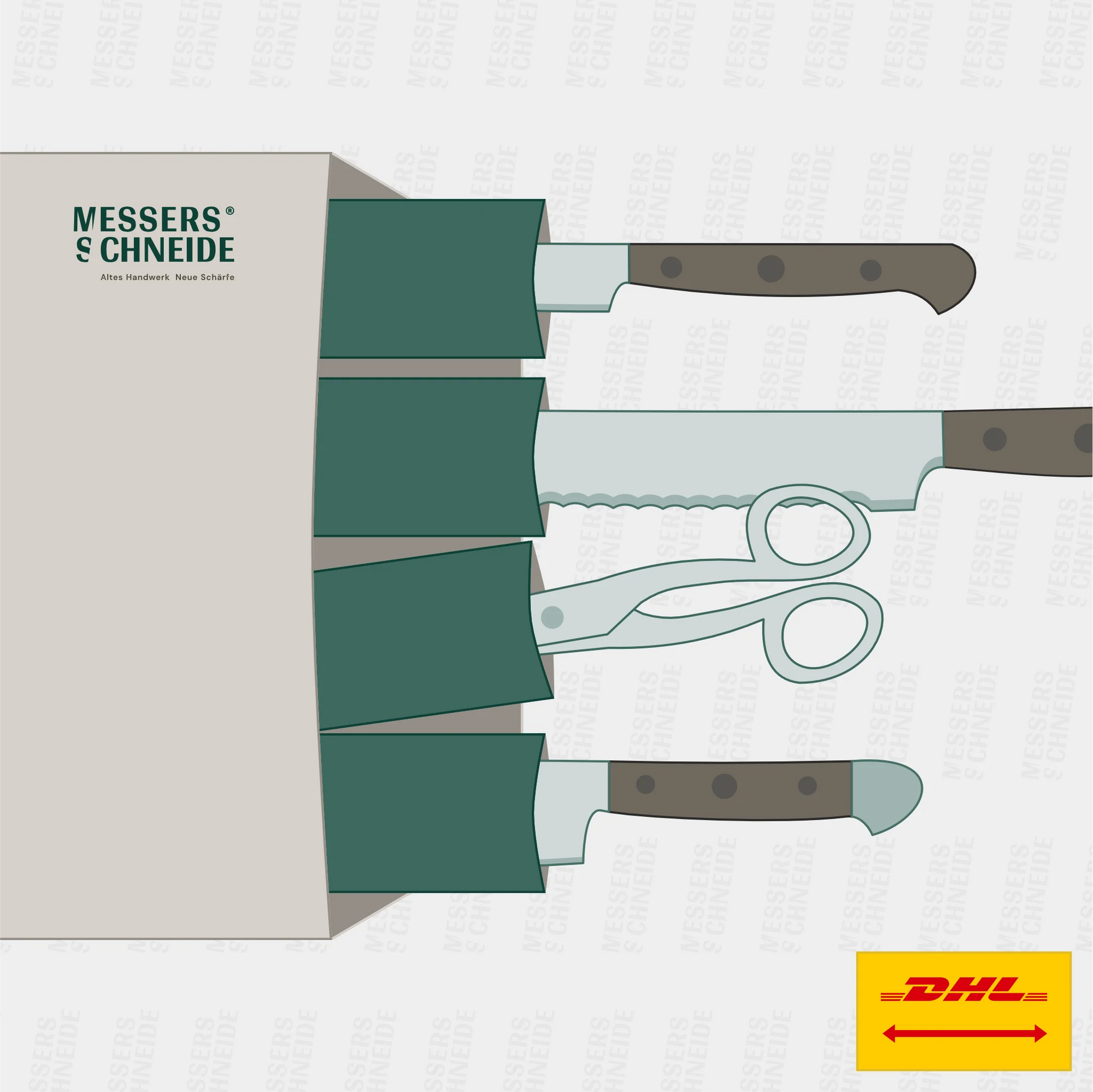 Rundmesser mit Wellenschliff Industrie GK | Solinger Wellenschliff
