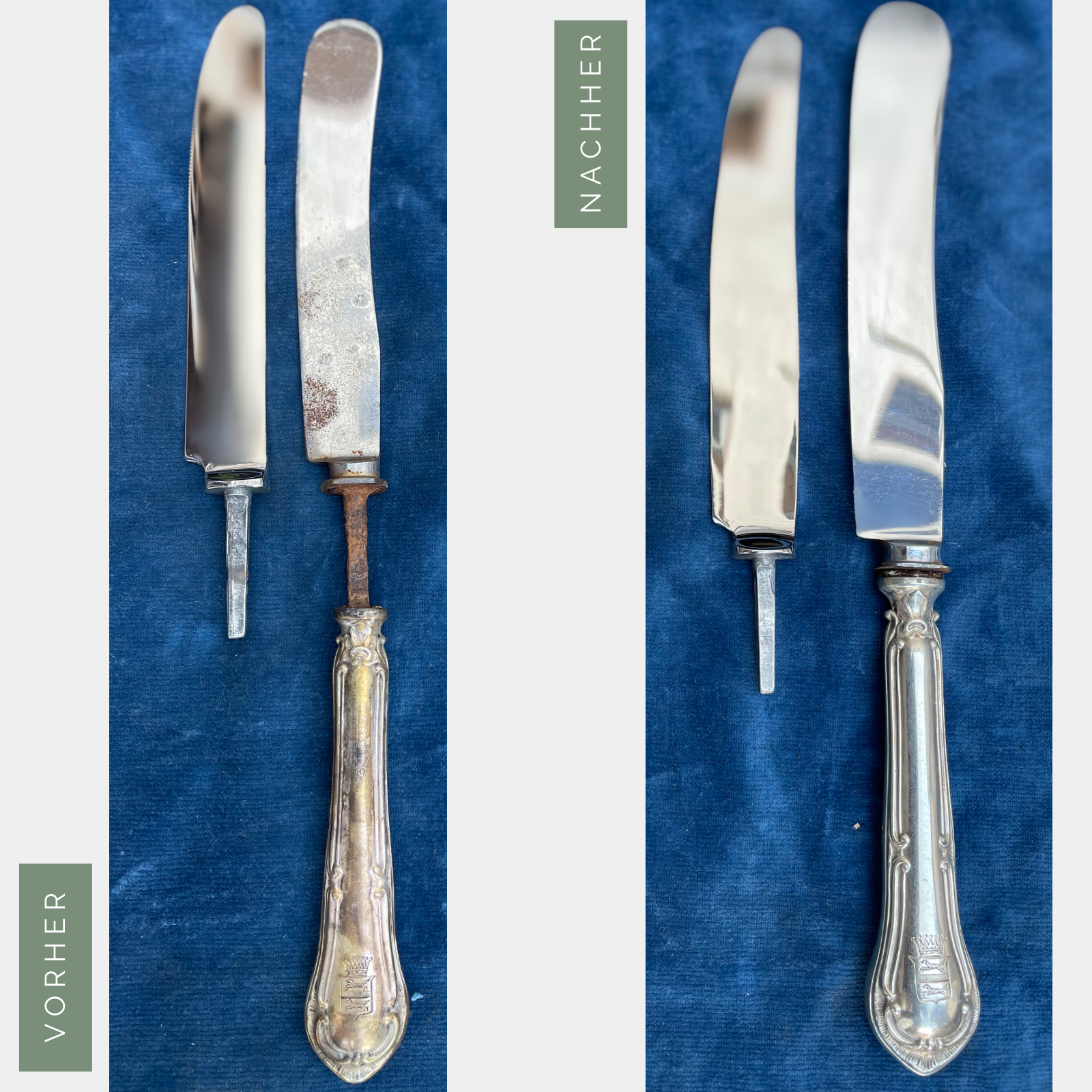 Tafelmesser Reparatur | Neue Klinge GK